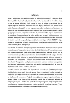 Auscultation de la digue Nord-Ouest du parc à résidus miniers de Doyon