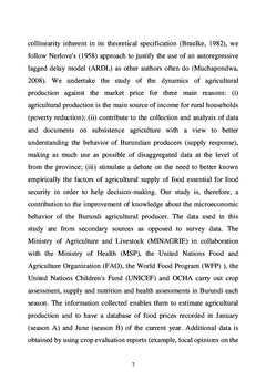 Agricultural production dynamic Analysis