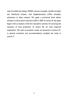 Agricultural production dynamic Analysis