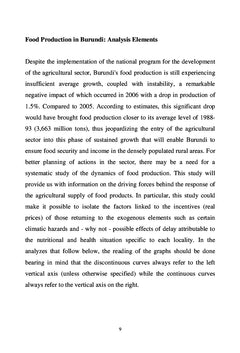 Agricultural production dynamic Analysis