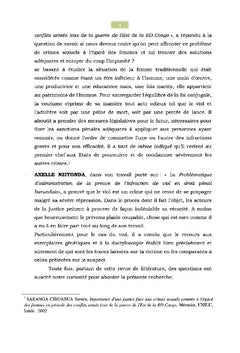 Victimes des violences sexuelles
