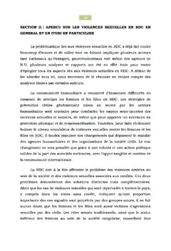 Victimes des violences sexuelles