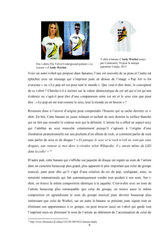 Le T-shirt figuratif à influence Pop
