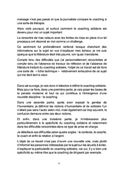 Coaching solidaire