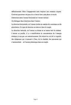 Amour et ses représentations