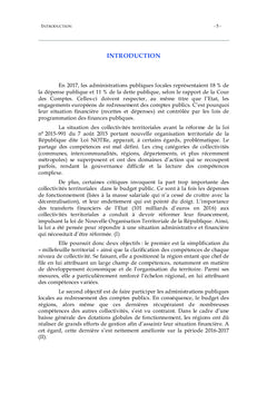 L'impact administratif et financier de la loi NOTRe sur les régions