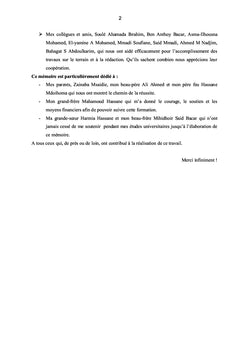 Écologie des mangroves et évaluation du piégeage du carbone : Comores