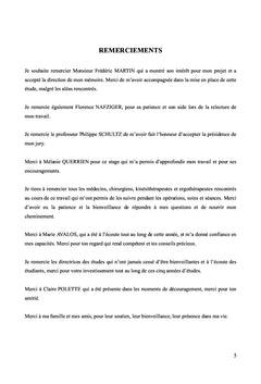 Intervention orthophonique chez un enfant grand brûlé