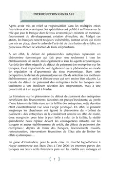 La Gestion des défauts de paiement des entreprises en zone CEMAC