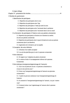 Le développement de l'autosoin chez les patients stomisés