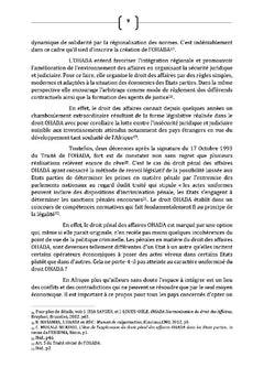 Le renvoi législatif en matière répressive: