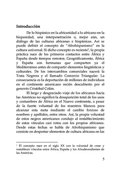 Señas de afrohispanismo
