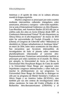 Señas de afrohispanismo