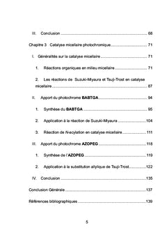Les Photochromes Intégrant le Concept de Développement Durable