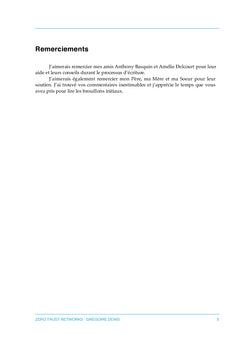 Tout savoir sur les réseaux à confiance zéro