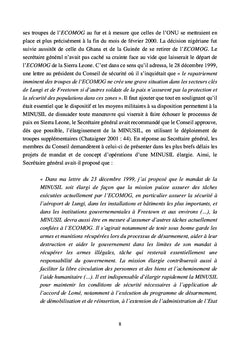 L'engagement des Nations unies pour la paix en Sierra Leone:1999-2008