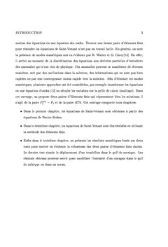 Résolution numérique des phénomènes liés au réchauffement climatique