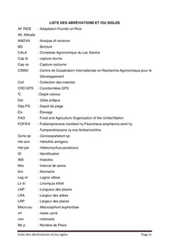 Suivi de l'évolution des bioagresseurs des cultures: tomates et oignons