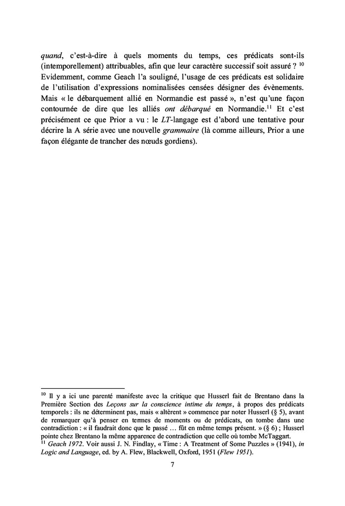 Essai sur les logiques temporelles de Prior