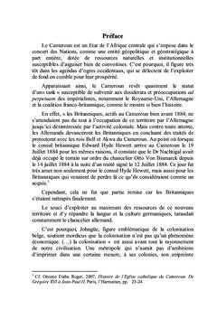 Le Cameroun Indépendant: Une Moisson Coloniale