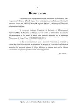 Étude pharmaco-biologique de Sarcocephalus latifolius (Rubiaceae)