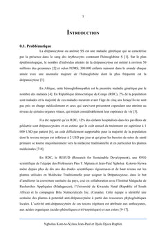 Étude pharmaco-biologique de Sarcocephalus latifolius (Rubiaceae)