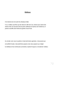 La contre-performance de l'agriculture dans le bassin arachidier