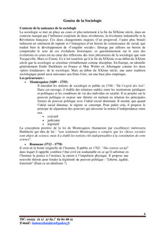 Émoluments des Sciences Sociales