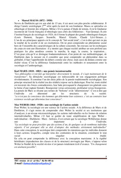 Émoluments des Sciences Sociales