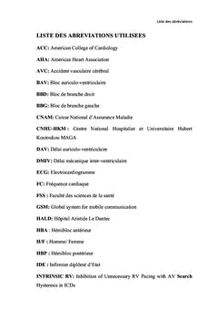 Problématique de la stimulation cardiaque en Afrique