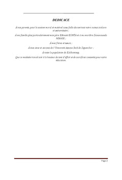 Impacts environnementaux et socio-économiques du barrage de Diopcounda