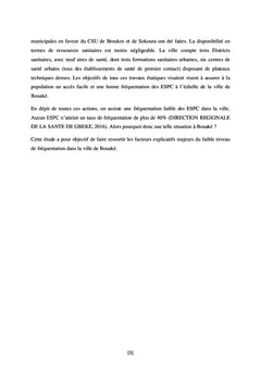 Santé et itinéraires de soins des populations de la ville de Bouaké
