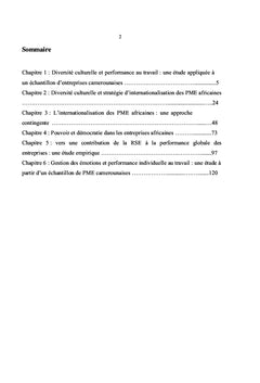 Management stratégique des entreprises africaines