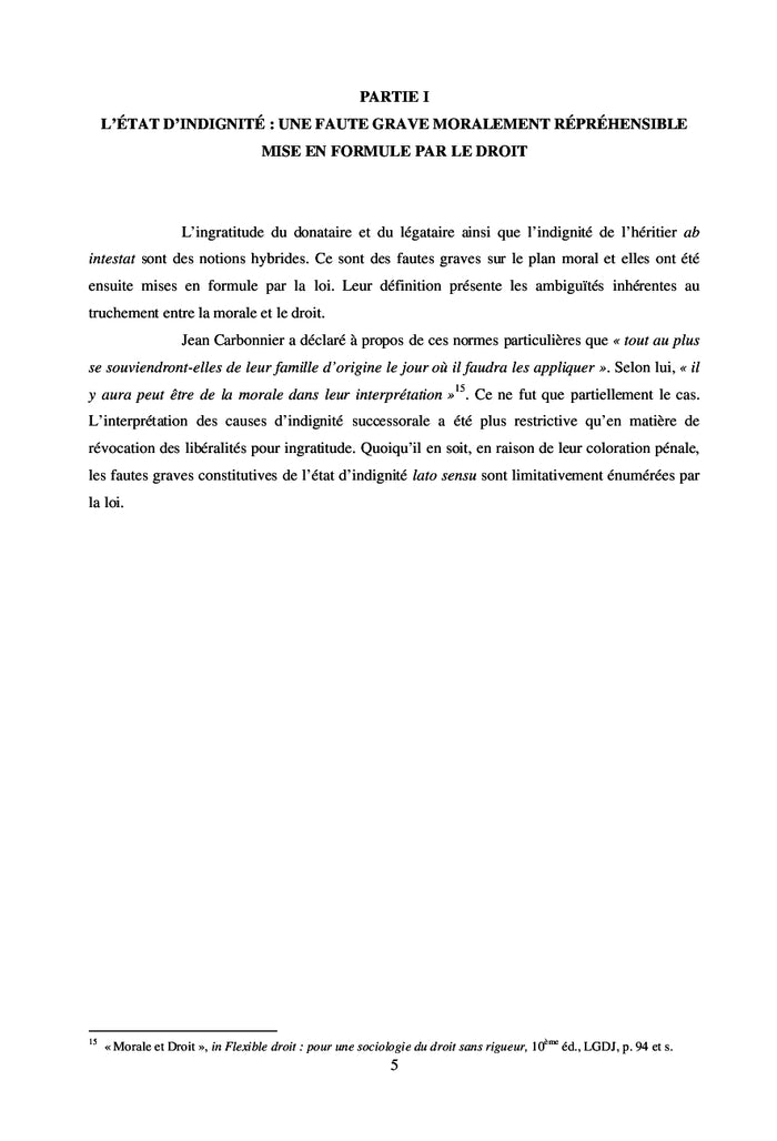 L'indignité et l'ingratitude en matière successorale
