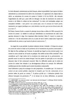 La transmission conventionnelle de position contractuelle. Est-elle une notion pertinente ?