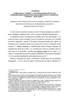 La transmission conventionnelle de position contractuelle. Est-elle une notion pertinente ?