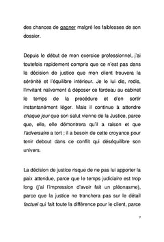 L'apport de la 1ère partie de formation DU de médiateur