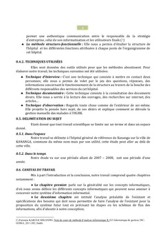 Conception d'une application informatisée des malades au sein de l'HGR