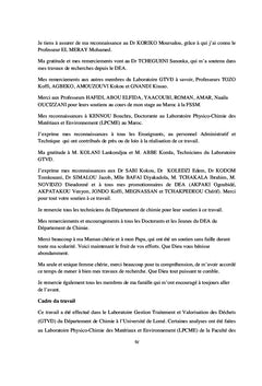 Etat de pollution du sol de la décharge d'Agoè de la ville de Lomé