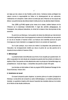 Comportements de parents des diplômés d'état face à la réussite à l'examen d'état