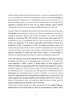 Investissements Publics et Privés sur la Croissance Économique au Togo