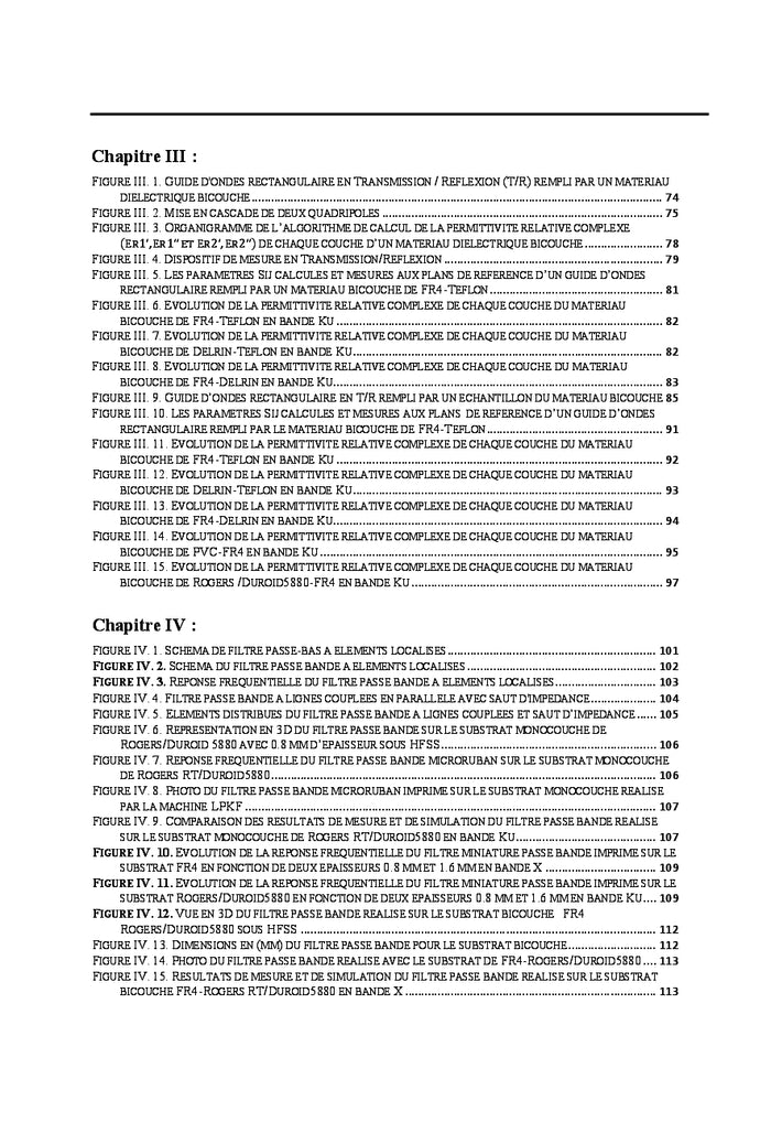 Techniques de mesure de la permittivité complexe des matériaux