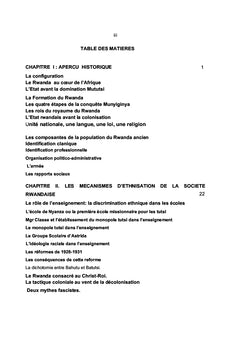 Les origines du génocide des Tutsi au Rwanda et son exécution barbare