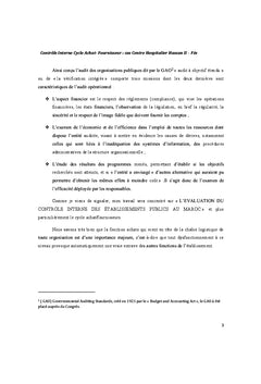 Contrôle Interne Cycle Achat- Fournisseur