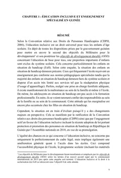Handicap et modèle inclusif en Afrique, Asie et Moyen-Orient