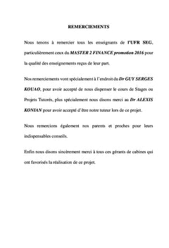 Système de Gestion des Unités Informelles