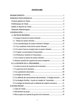 Système de Gestion des Unités Informelles