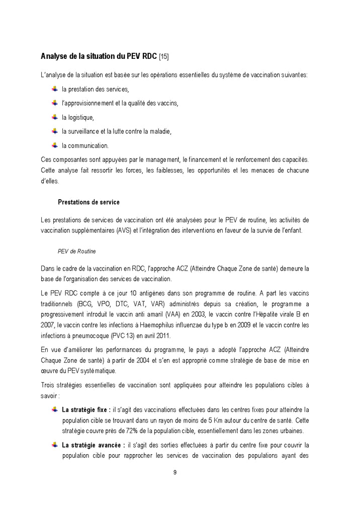 Déterminants de l'Incomplétude Vaccinale chez les enfants de 12-24 mois