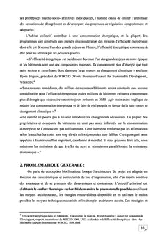 Le confort thermique