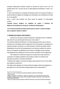 Le confort thermique